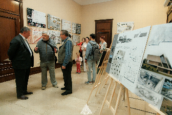 >Открытие архитектурной выставки в Главном корпусе ЮФУ