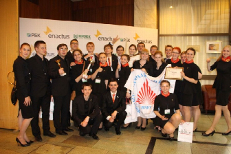 >Команда Enactus ИТА ЮФУ - бронзовый призер национального чемпионата