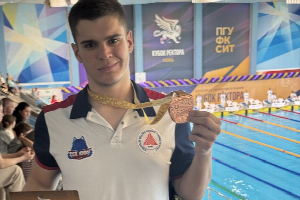 A SFedU student became a bronze medalist in swimming at the Rector's Cup of the Volga State University of Physical Culture, Sports and Tourism